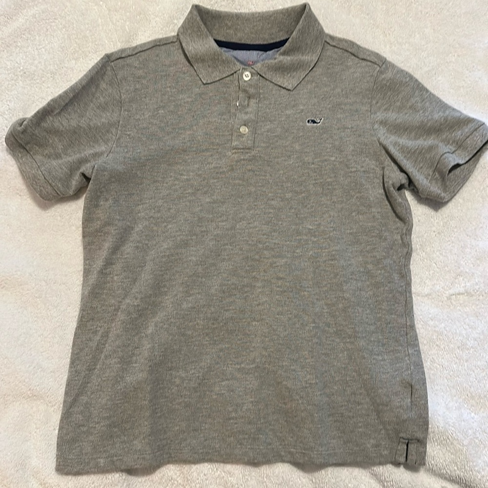 Boys Vineyard Vines Polo Sz M(8-10)